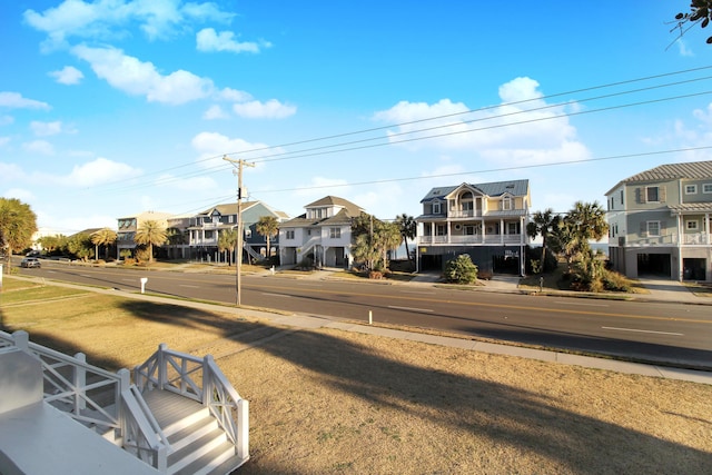 exterior space featuring a residential view