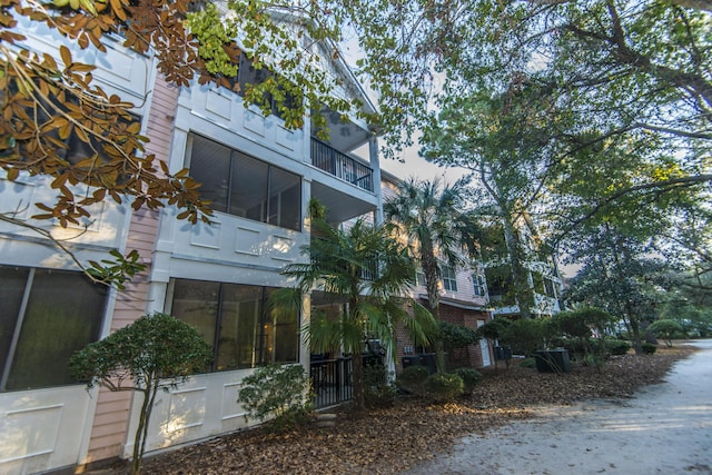 view of property