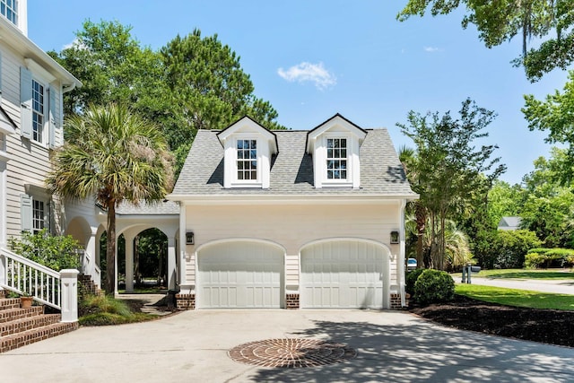 3508 Henrietta Hartford Rd, Mount Pleasant, SC 29466 - view of front of home with driveway, a shingled roof, and an attached garage