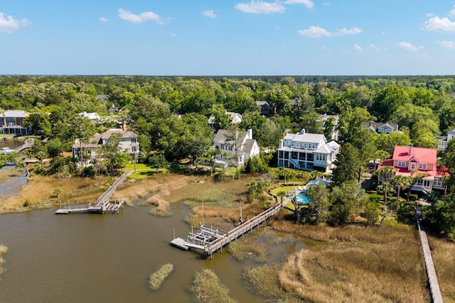 3508 Henrietta Hartford Rd, Mount Pleasant, SC 29466 - drone / aerial view of a large body of water