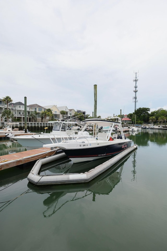 40 41st Ave Unit B 9, Isle Of Palms, SC 29451 - dock area with a water view