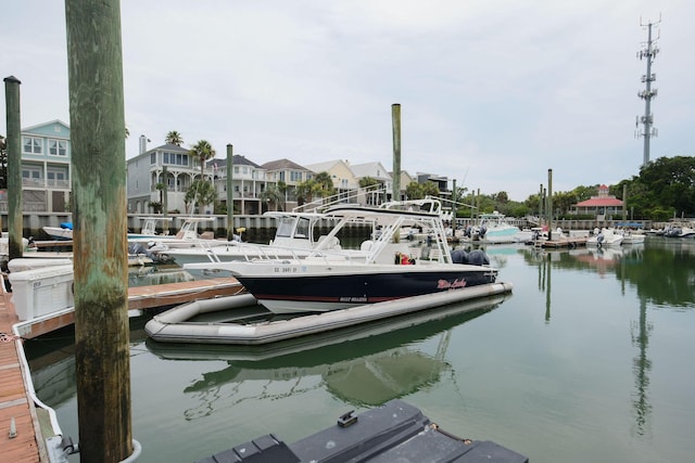 40 41st Ave Unit B 9, Isle Of Palms, SC 29451 - dock featuring a water view