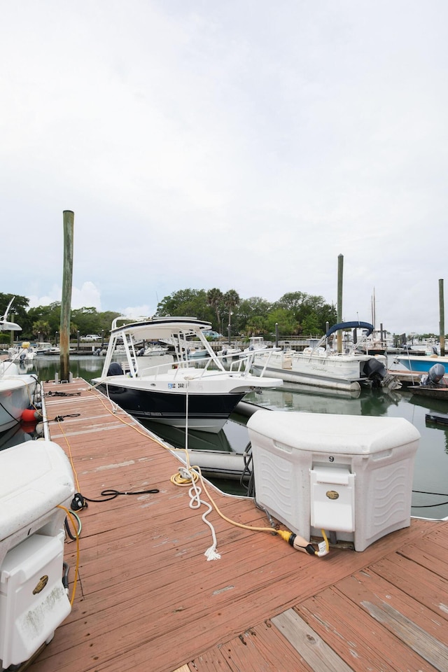 40 41st Ave Unit B 9, Isle Of Palms, SC 29451 - dock featuring a water view