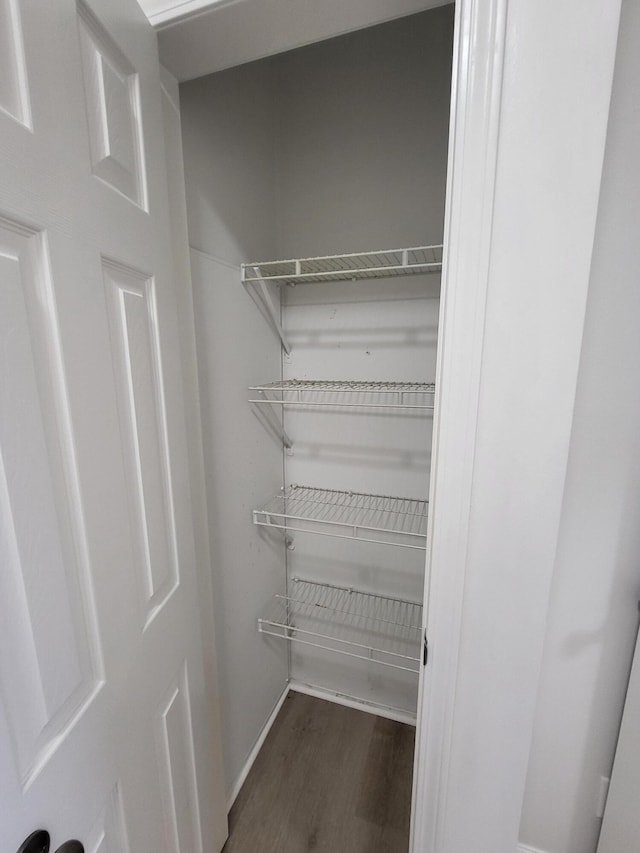 view of closet