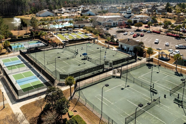 birds eye view of property featuring a residential view