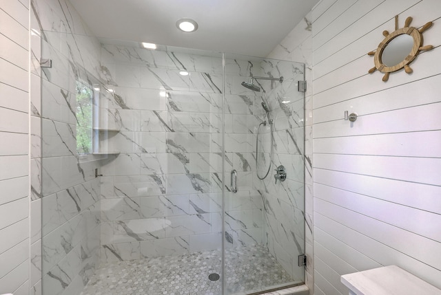 13 32nd Ave, Isle Of Palms, SC 29451 - bathroom featuring a stall shower