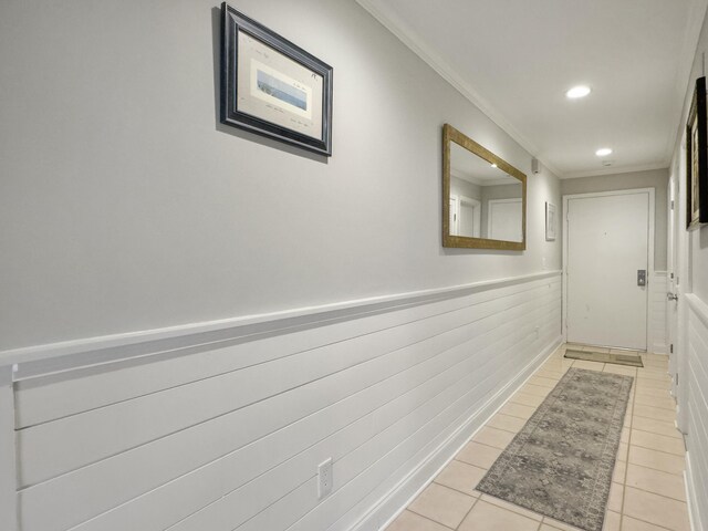 bedroom featuring carpet floors and crown molding