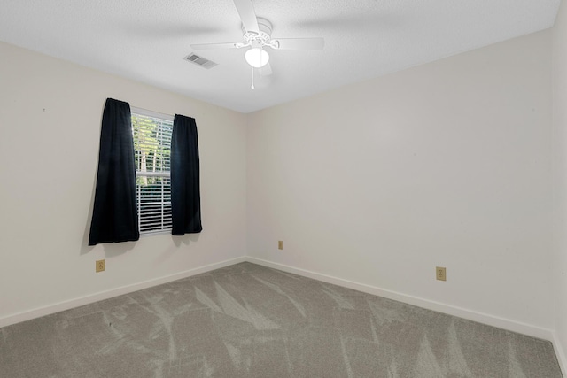 7950 Parklane Ct Unit C, North Charleston, SC 29418 - carpeted empty room featuring ceiling fan and baseboards
