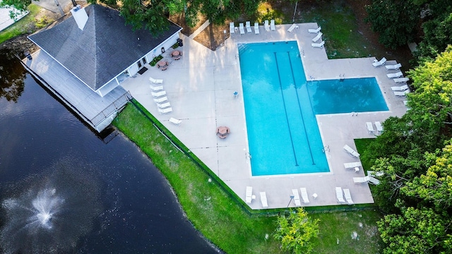 7950 Parklane Ct Unit C, North Charleston, SC 29418 - aerial view of property and surrounding area with a nearby body of water