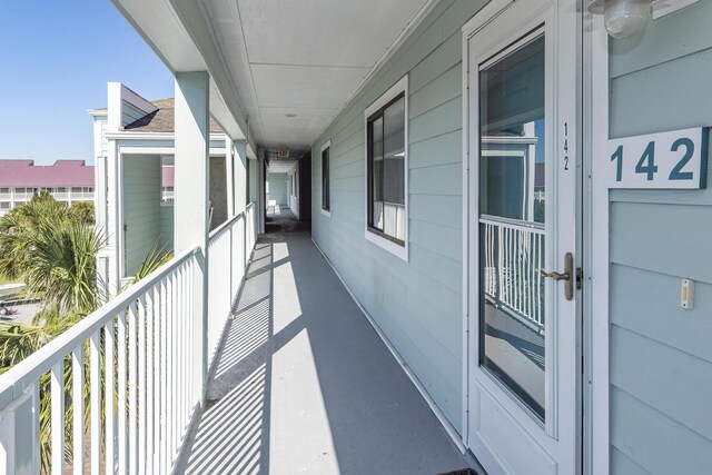142 Marsh View Villas, Folly Beach, SC 29439 - view of balcony