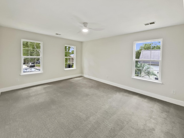 702 Spark St, Mount Pleasant, SC 29464 - carpeted spare room featuring a ceiling fan and healthy amount of natural light