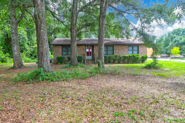 view of ranch-style house