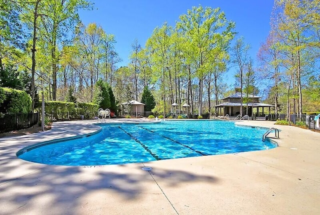 1870 Gammon St, Charleston, SC 29414 - community pool with a patio and a gazebo