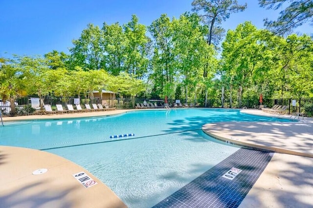 1870 Gammon St, Charleston, SC 29414 - community pool featuring view of wooded area and a patio area