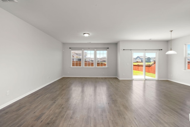341 Witch Hazel St, Summerville, SC 29486 - unfurnished room with dark wood-style floors and baseboards