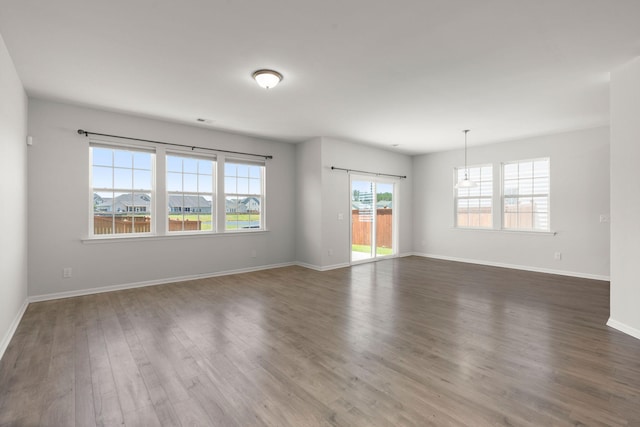 341 Witch Hazel St, Summerville, SC 29486 - empty room with dark wood-style flooring and baseboards