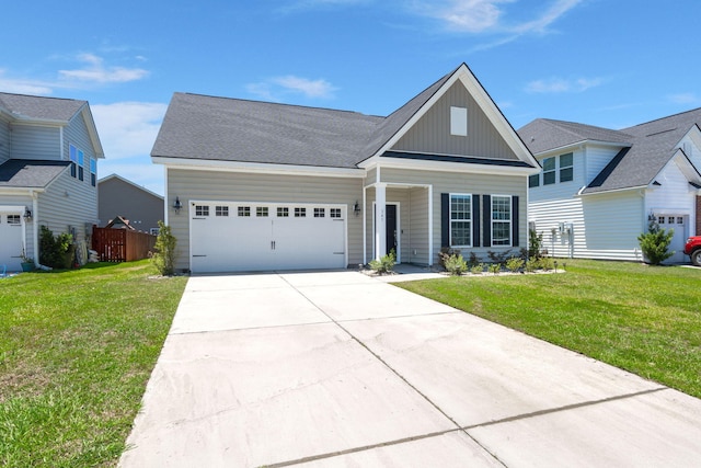341 Witch Hazel St, Summerville, SC 29486 - view of front of property featuring board and batten siding, an attached garage, and concrete driveway