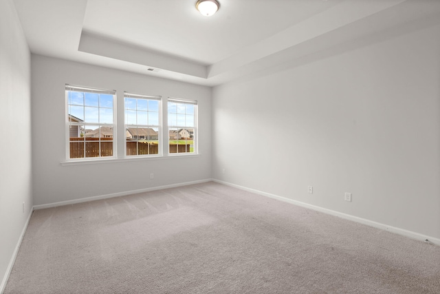 341 Witch Hazel St, Summerville, SC 29486 - carpeted empty room with baseboards and a raised ceiling