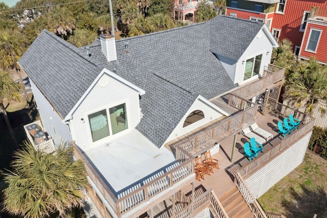 505 E Arctic Ave, Folly Beach, SC 29439 - aerial view of property and surrounding area