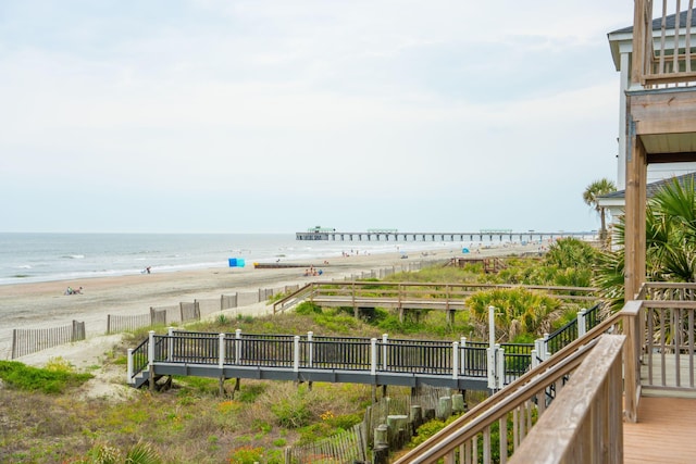 505 E Arctic Ave, Folly Beach, SC 29439 - water view featuring nearby beach