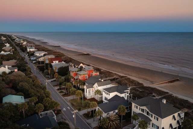505 E Arctic Ave, Folly Beach, SC 29439 - bird's eye view of waterfront with a beach