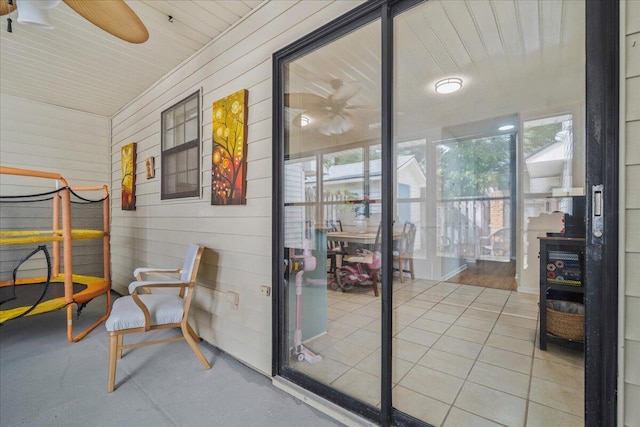 58 Indigo Ln, Goose Creek, SC 29445 - sunroom / solarium with ceiling fan