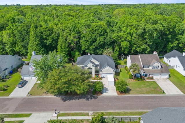 6242 Fieldstone Cir, Charleston, SC 29414 - aerial perspective of suburban area featuring a forest