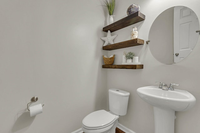 bathroom with toilet