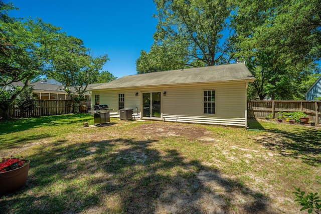 2016 Wild Flower Ln, Charleston, SC 29414 - rear view of property featuring central AC