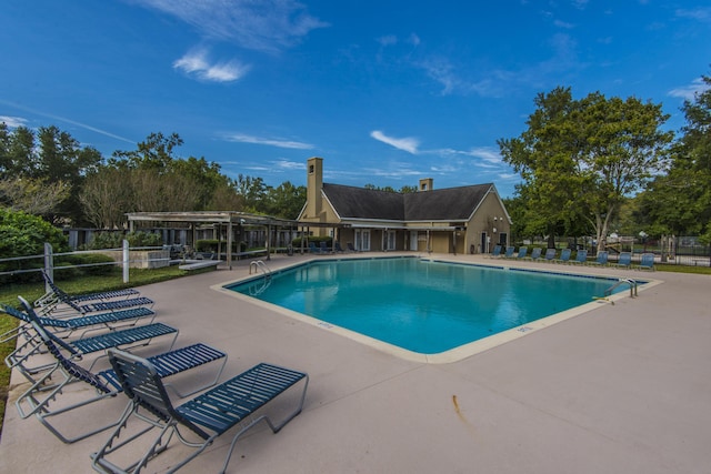 2016 Wild Flower Ln, Charleston, SC 29414 - community pool with a patio and a pergola