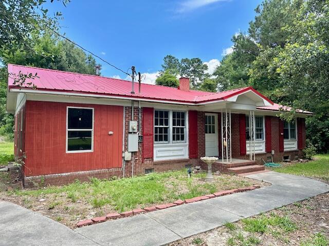 view of ranch-style home