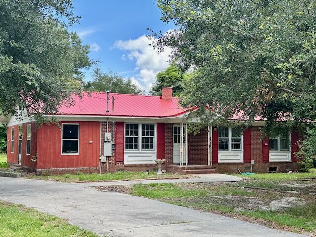 view of ranch-style home