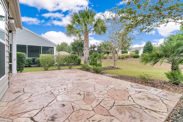 view of patio