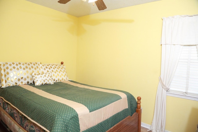 814 Armsway St, Mount Pleasant, SC 29464 - bedroom with ceiling fan and baseboards