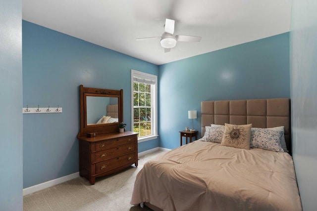 3574 Toomer Kiln Cir, Mount Pleasant, SC 29466 - bedroom featuring light carpet and ceiling fan