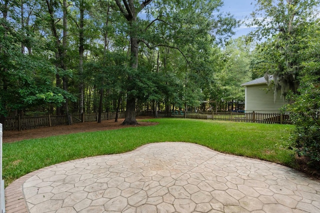3574 Toomer Kiln Cir, Mount Pleasant, SC 29466 - fenced backyard featuring a patio