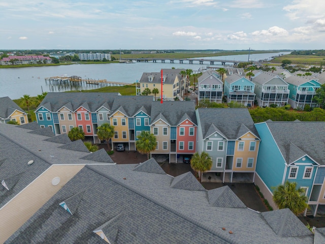 81 Sandbar Ln Unit 23, Folly Beach, SC 29439 - aerial view of a large body of water and a notable bridge