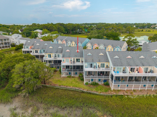 81 Sandbar Ln Unit 23, Folly Beach, SC 29439 - aerial perspective of suburban area