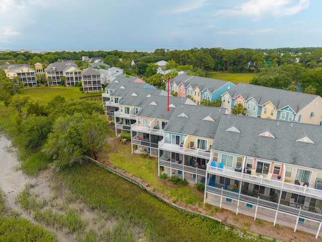 81 Sandbar Ln Unit 23, Folly Beach, SC 29439 - aerial perspective of suburban area