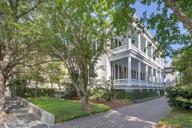 155 Wentworth St Unit A, Charleston, SC 29401 - view of side of property featuring a balcony