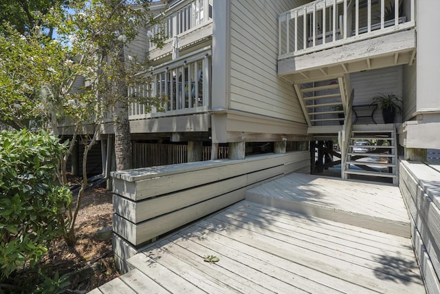 1647 Live Oak Park, Seabrook Island, SC 29455 - view of wooden deck