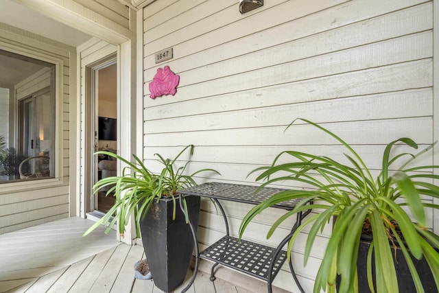 1647 Live Oak Park, Seabrook Island, SC 29455 - view of wooden deck