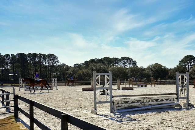 1647 Live Oak Park, Seabrook Island, SC 29455 - view of playground with an enclosed riding area