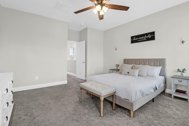 101 Patterson Ave, Goose Creek, SC 29445 - bedroom with carpet and ceiling fan
