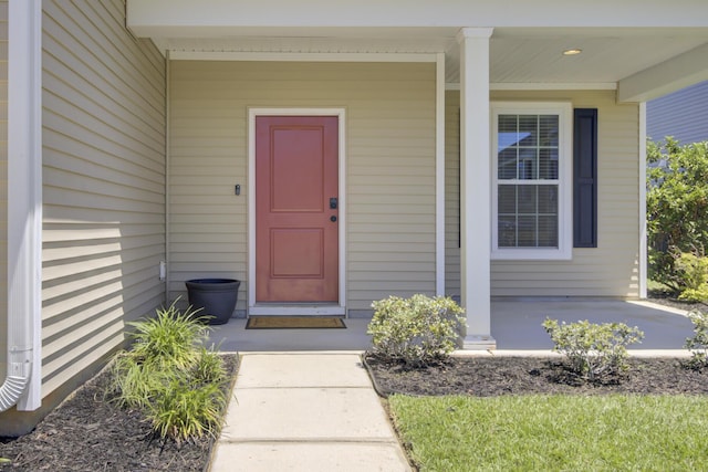308 Legendres Dr, Goose Creek, SC 29445 - doorway to property featuring covered porch