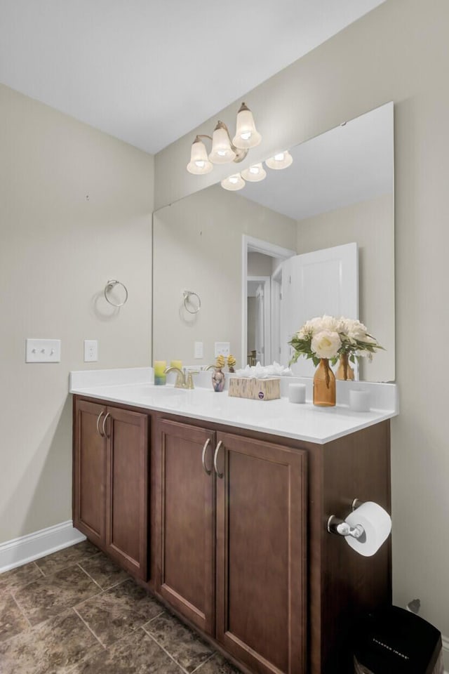 308 Legendres Dr, Goose Creek, SC 29445 - bathroom featuring vanity and baseboards
