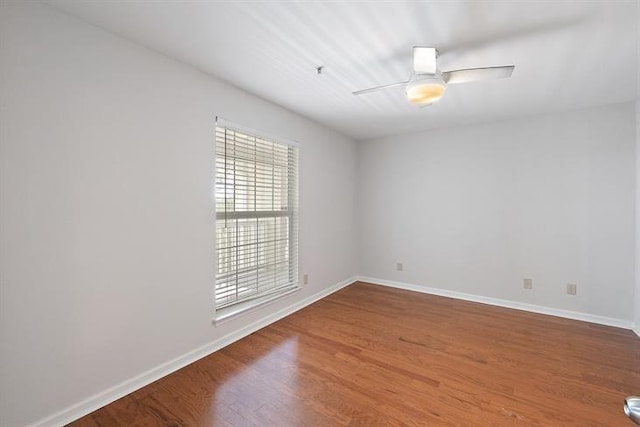 700 Daniel Ellis Dr Unit 11302, Charleston, SC 29412 - unfurnished room featuring wood finished floors, baseboards, and a ceiling fan