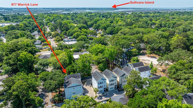 drone / aerial view
