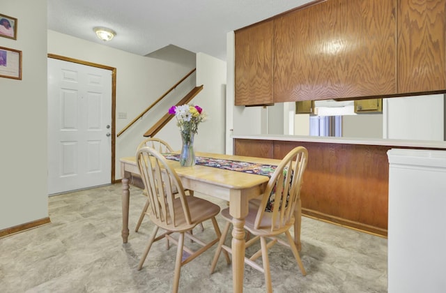 view of dining room