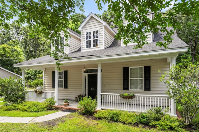 1431 Whispering Oak Trl, Mount Pleasant, SC 29466 - view of front of house featuring a porch and a shingled roof